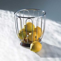 photo citrus-früchtehalter aus poliertem 18/10-edelstahl 3